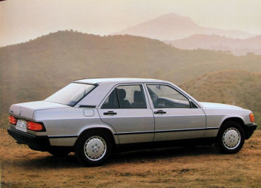 Mercedes-Benz 190/190 E Modelprogram 1983 Carbrochure (2888)